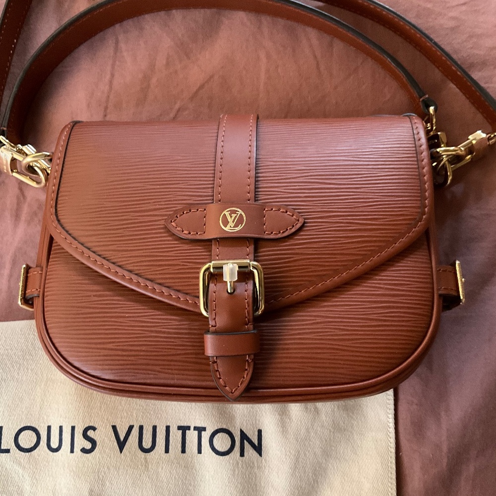 Louis Vuitton Samur BB Cognac